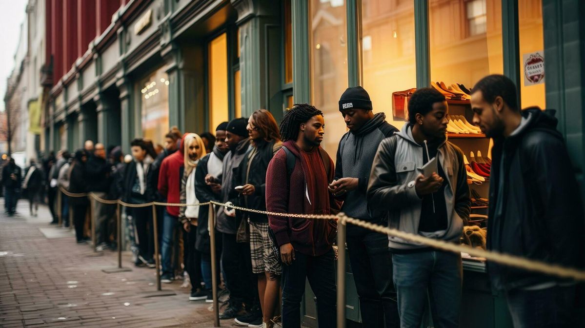 Sécurité retail et grande distribution — file d