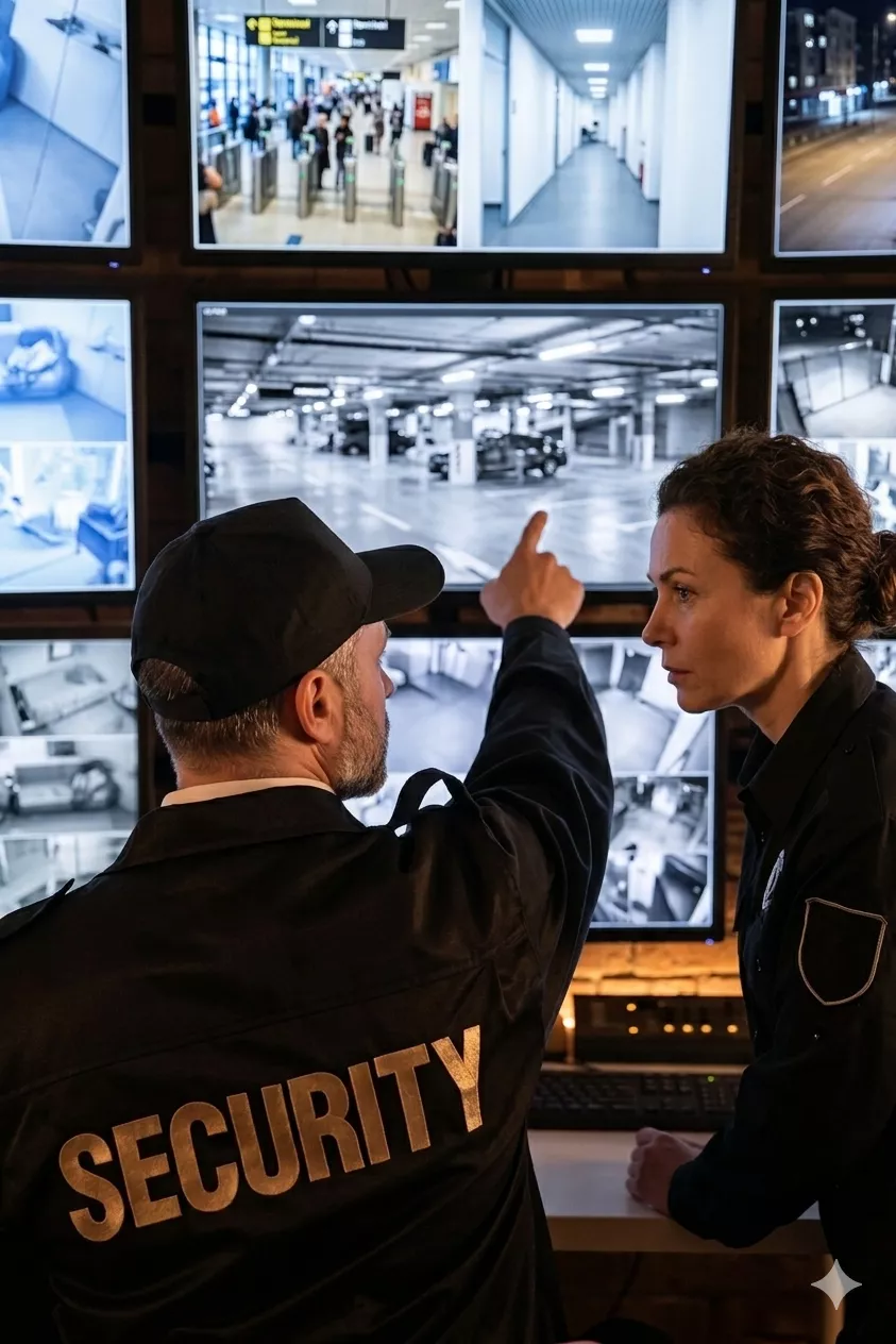 Agents supervision CCTV